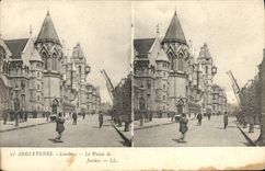 CPA Angleterre Londres Le Palais De Justice
