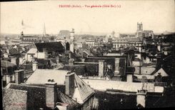 CPA Troyes Vue Generale