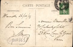 CPA Marseille Vue Generale Sur ND De La Garde