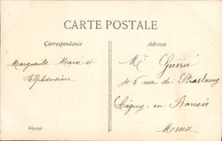 VINTAGE POSTCARD Good Festival Woman St Rene