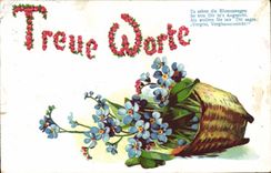 CPA Fantaisie Fleurs