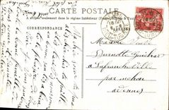 VINTAGE POSTCARD Fantasy Flower Water lily Coldness