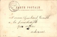 CPA Fantaisie Fleurs Rose