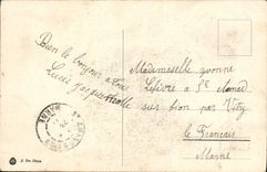 CPA Fantaisie Fleurs 