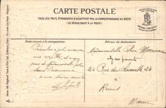 VINTAGE POSTCARD Fantasy Landscape Bell-tower