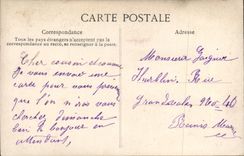 VINTAGE POSTCARD Fantasy Woman Children Flower