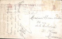 CPA Fantaisie C'est sa jarretiere 