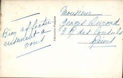 VINTAGE POSTCARD Fantasy Swan