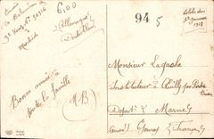 CPA Fantaisie Nouvel an