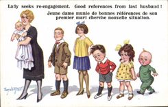 CPA Fantaisie Enfants