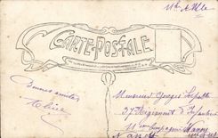 VINTAGE POSTCARD Fantasy Woman May Lily of the valley