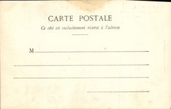 VINTAGE POSTCARD Fantasy Woman Fantoches Marquis and Marquise