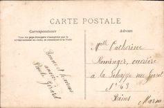 VINTAGE POSTCARD Fantasy Woman