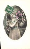 VINTAGE POSTCARD Fantasy Woman
