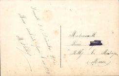 VINTAGE POSTCARD Fantasy Woman