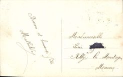 VINTAGE POSTCARD Fantasy Woman