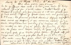 CPA Fantaisie Homme Fer a cheval