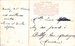 VINTAGE POSTCARD Fantasy Woman