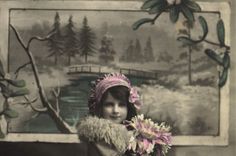 VINTAGE POSTCARD Fantasy Child