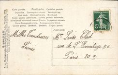 CPA Fantaisie Femme Violon Piano