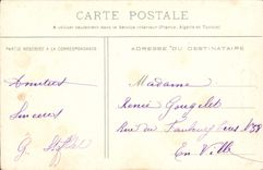 Rezo del folklore de Alsacia del niño de la fantasía de la POSTAL de la VENDIMIA para la patria