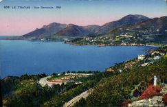 VINTAGE POSTCARD Trayas View