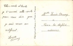 Flores de la fantasía de la POSTAL de la VENDIMIA