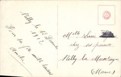 VINTAGE POSTCARD Fantasy Woman