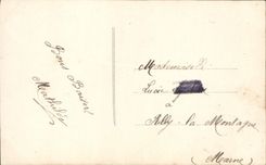 VINTAGE POSTCARD Fantasy Woman