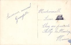 VINTAGE POSTCARD Fantasy Woman