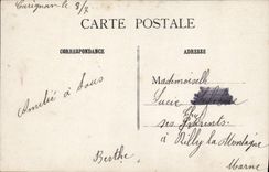 VINTAGE POSTCARD Fantasy Woman