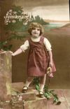 VINTAGE POSTCARD Fantasy Child