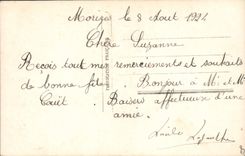 VINTAGE POSTCARD Fantasy Woman