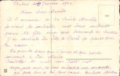 Flores de Rose de la fantasía de la POSTAL de la VENDIMIA