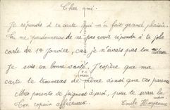 Flores de la fantasía de la POSTAL de la VENDIMIA