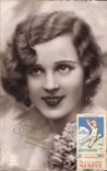 VINTAGE POSTCARD Fantasy Woman Label Tuberculosis Pas-de-Calais Nestle Flour