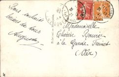 VINTAGE POSTCARD Fantasy Woman