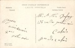 Flores de la fantasía de la POSTAL de la VENDIMIA