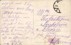 VINTAGE POSTCARD Fantasy Woman