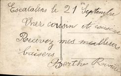 VINTAGE POSTCARD Fantasy Woman Children Marriage