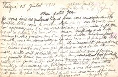 VINTAGE POSTCARD Fantasy Woman