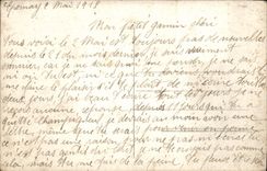 VINTAGE POSTCARD Fantasy Woman