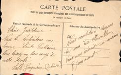 Flores de la mujer de la fantasía de la POSTAL de la VENDIMIA