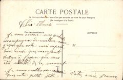 VINTAGE POSTCARD Fantasy Woman Flowers