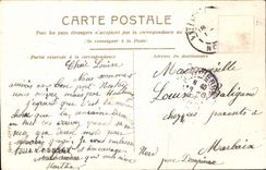 Flores de la fantasía de la POSTAL de la VENDIMIA