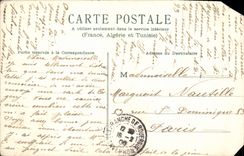 Flores de la fantasía de la POSTAL de la VENDIMIA