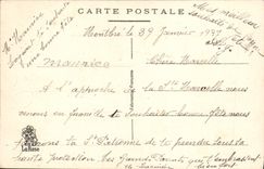 Flores de la fantasía de la POSTAL de la VENDIMIA