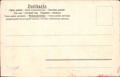 Flores de la fantasía de la POSTAL de la VENDIMIA