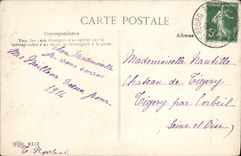 VINTAGE POSTCARD Fantasy Birds