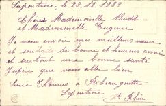 Flores de la fantasía de la POSTAL de la VENDIMIA